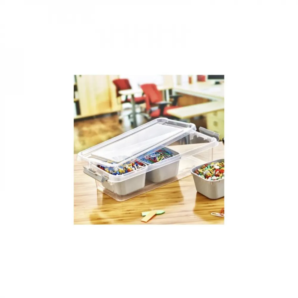 Vorratsbox / Aufbewahrungsbox mit Innenschalen (1,2 Liter) - GRAND (02 1063