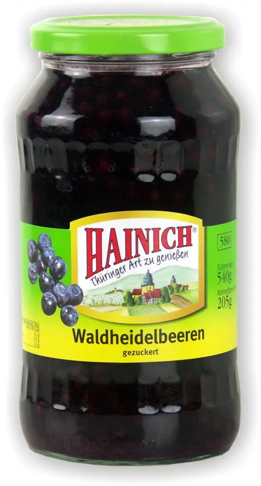 Waldheidelbeeren gez. 580ml