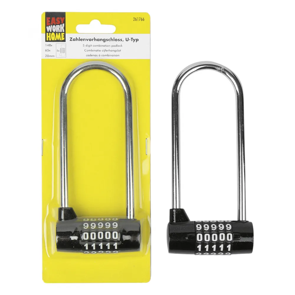 Zahlenvorhangschloss 148 mm