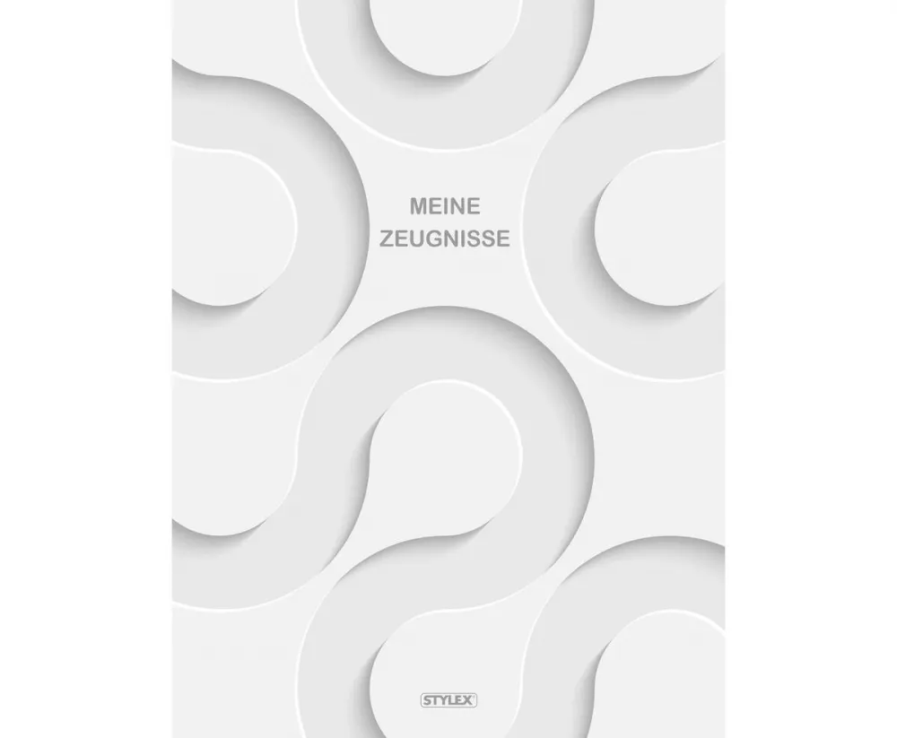 Zeugnismappe 20 Hüllen fester Kartoneinband 3 Motive