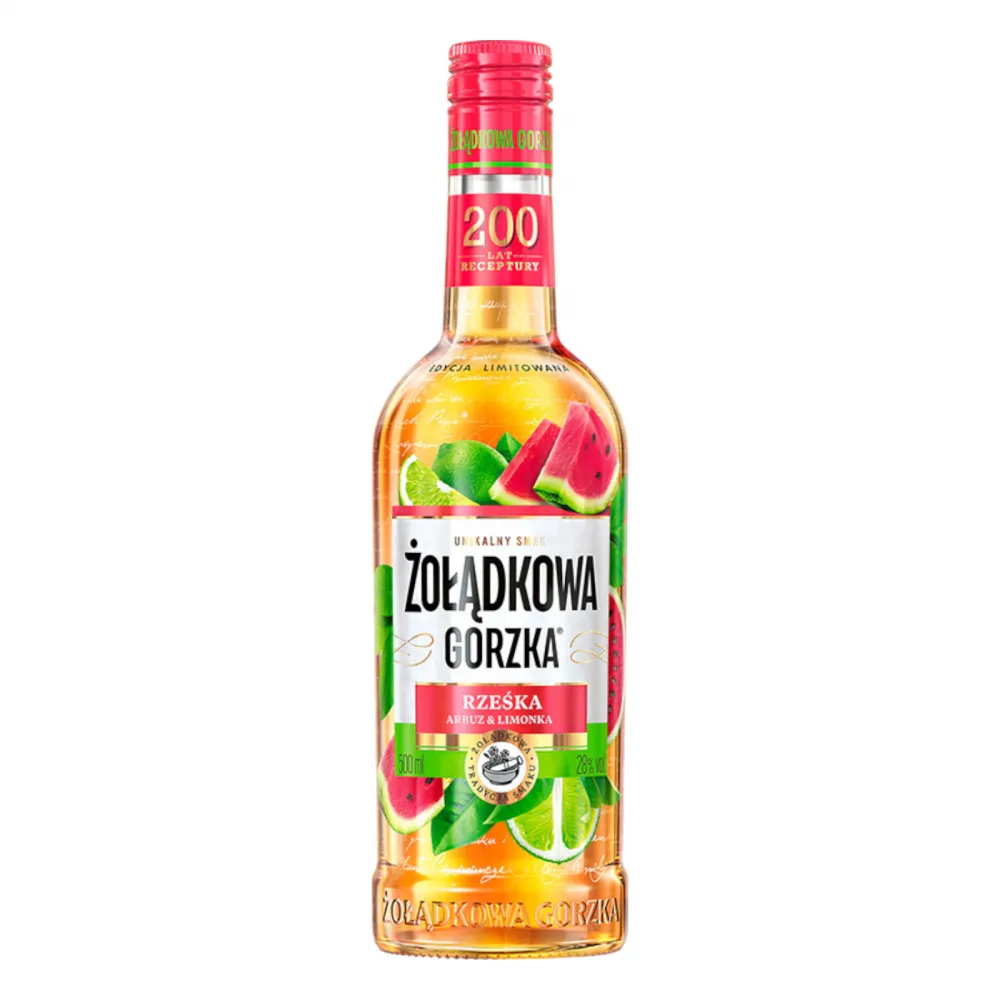 Zoladkowa Gorzka RZESKA Wassermelone & Zitrus 28% vol. 500 ml