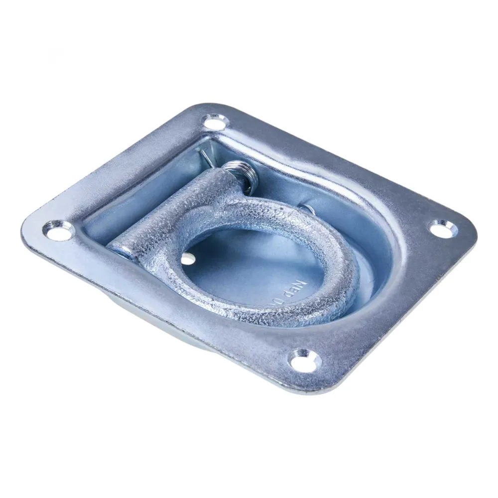 Zurrmulde mit Ring und Feder