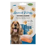 Gourmet Wrap mit Huhn & Lachs, 3 x 10 g Beutel