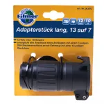 Adapterstück lang 13 auf 7