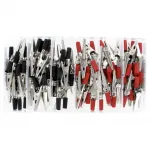 Aligatorklemmensortiment 80 stück