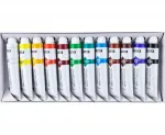 Aquarellfarbe 12 Tuben à 12 ml