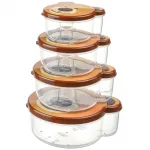 Aufbewahrungs Dosen Set 4 teilig - ANIMAL - (02 0980)