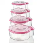 Aufbewahrungs Dosen Set 4 teilig - ANIMAL - (02 0980)