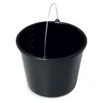 Baueimer 16L schwarz