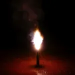 Bengalfeuer Weiß Blinkend - Strobo