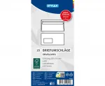 Briefumschläge DIN Lang mit Fenster 25 Stück FSC
