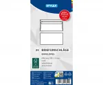 Briefumschläge DIN Lang ohne Fenster 25 Stück FSC