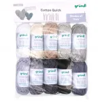Cotton Quick Grau-Töne 10x15g