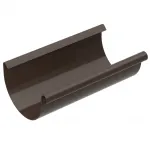 Dachrinne PVC 125 mm/2m/