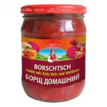 DOVGAN Borschtsch Suppe mit Rote Bete und Weißkohl 480g