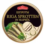DOVGAN Riga Sprotten in Öl 160g