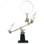 Dritte Hand mit Lupe 62mm