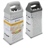 Edelstahl Küchenreibe 4-seitig XL