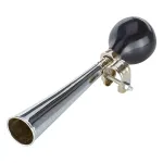 Einklang-Ballhupe für Lenkerbefestigung verchromt silber