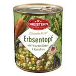 Erbsentopf mit Fleischklößchen & Kartoffeln