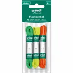 Flachsenkel 75cm neon 3 Paar