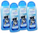 Hundeshampoo 4x300ml - Glanz
