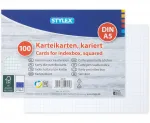 Karteikarten DIN A5 kariert 100 Stück FSC