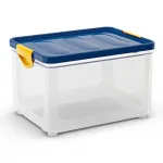 KETER CLIPPER Box L (33L) transparent, blau 47x28x33cm