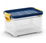 KETER CLIPPER Box S (5,5L) transparent, blau 30x16x19cm