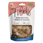 Kleine Fische umwickelt von Hähnchenbrustfilets 70g