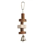 Knabberhölzer mit Lavastein zum Aufhängen 16 cm