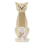 Kratzbrett in Katzenform mit Sisalteppich 60x20cm