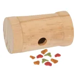 Leckerli-Rolle aus Holz, 10 cm / Ø 6 cm, befüllbar