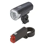 LED Batterieleuchten-Set 30/15 Lux werkzeugfreier Batteriewechsel inkl. Befestigungsmaterial