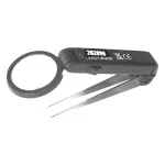 LED Lupenpinzette 10fach Vergrößerung