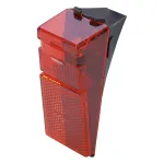 LED-Rücklicht für Naben- und Seitendynamo für 2-adrigen Anschluss Montageweite: 50 - 80 mm