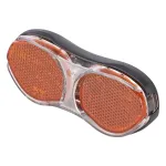 LED-Rücklicht für Naben- und Seitendynamo für 2-adrigen Anschluss Montageweite: 50 - 80 mm