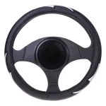 Lenkrad-Bezug schwarz-silber