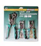Loch- und Oesenzangen-Set