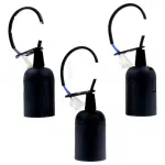 Maler - Lampenfassung 3tlg E27