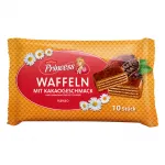 Nascha Mascha Waffeln mit Kakaogeschmack, umhüllt mitglasur 250g