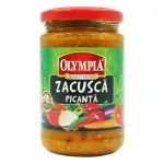 Olympia Zacusca de vinete picanta pikantegemüsezubereitung mit Aubergine 300g