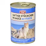 PC Saftige Stücke in Sauce mit Fisch 415g