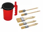Pinsel-Set, 6-tlg im Topf Flapi 20+25+50 Ripi 2+4 FSC