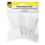 Plastiknamensschilder 40tlg.