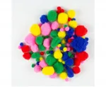 Pompons 100 Stück im Beutel *NEU*