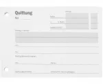 Quittungen A6 50 Blatt