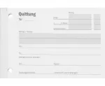 Quittungen DIN A6 2 x 40 Blatt FSC