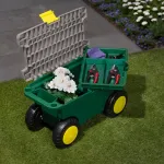 Rollbarer Gartenwagen 55x26x29cm