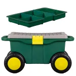 Rollbarer Gartenwagen 55x26x29cm